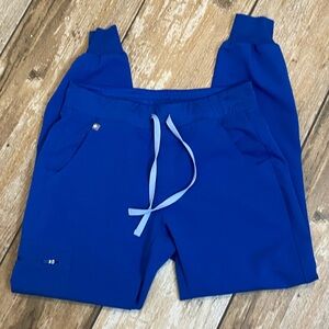 Figs Royal Blue Zamora Jogger Scrub Pants